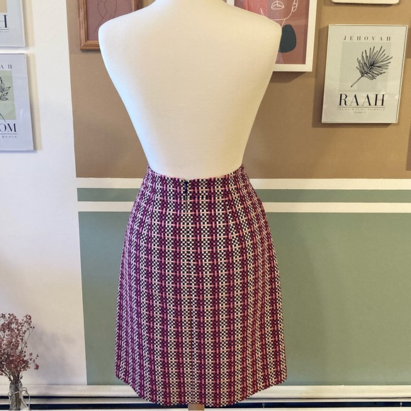 🏷️ NWT Ann Taylor Geometric Skirt - Picture 1 of 12